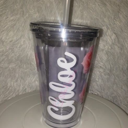 Customized Photo Tumbler
